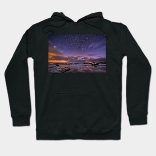 Mynydd Illtud at Night Hoodie